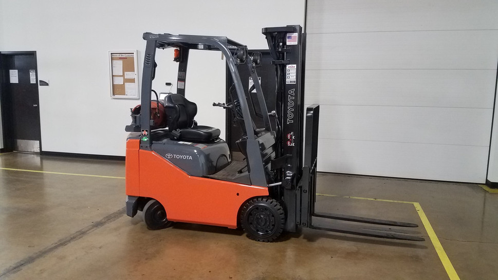 Used 3000 lb Toyota Core IC Cushion Forklift 8FGCU15