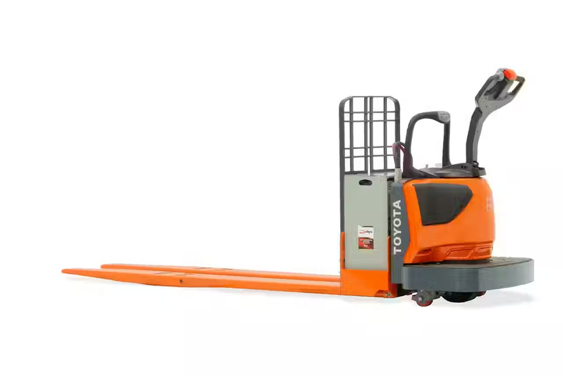 Toyota End-Controlled Rider Pallet Jack