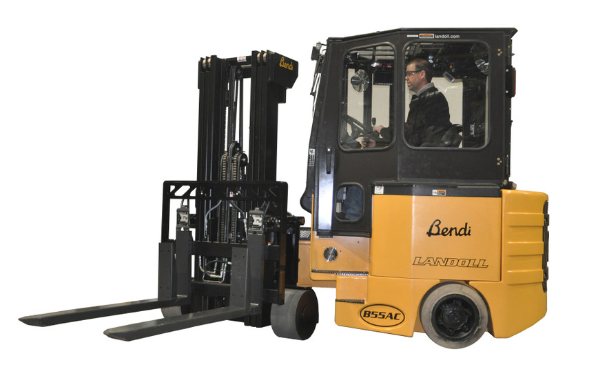 Bendi High Capacity High-Lift Narrow Aisle Articulating Electric Forklift
