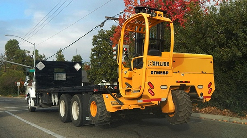 STM Truck Mounted Forklift STM55P-4W