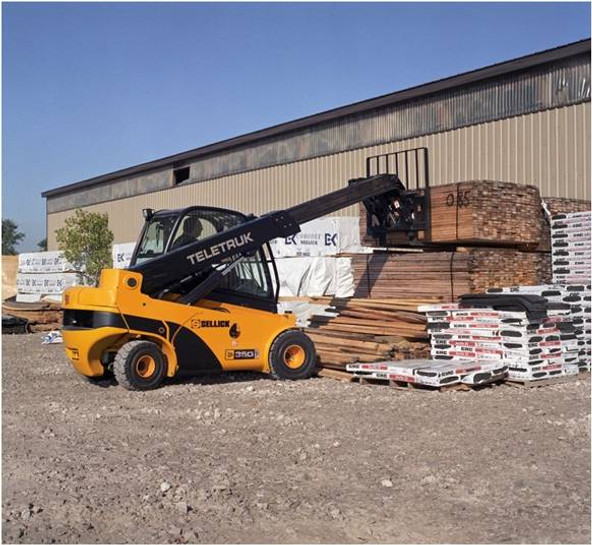 Sellick JCB Teletruck Forklift TLT35D