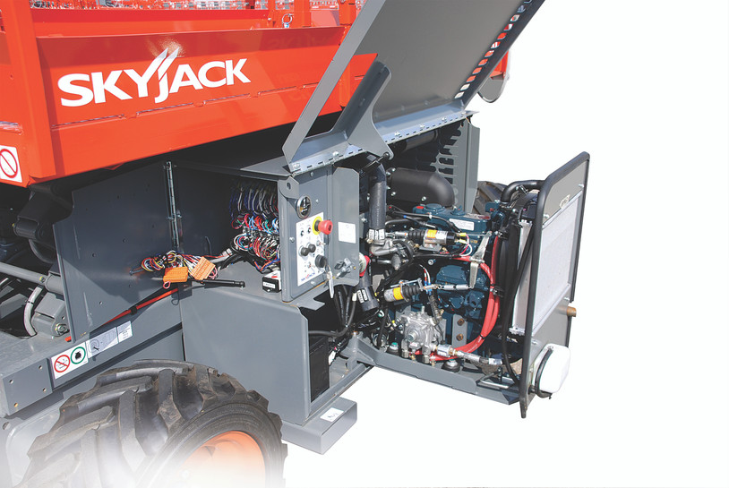 Skyjack Rough Terrain Scissor Lift (107" Length) SJ6826 RT