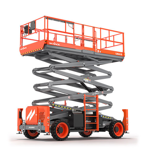 Skyjack Rough Terrain Scissor Lift (177" Length / 43' Height) SJ9243 RT