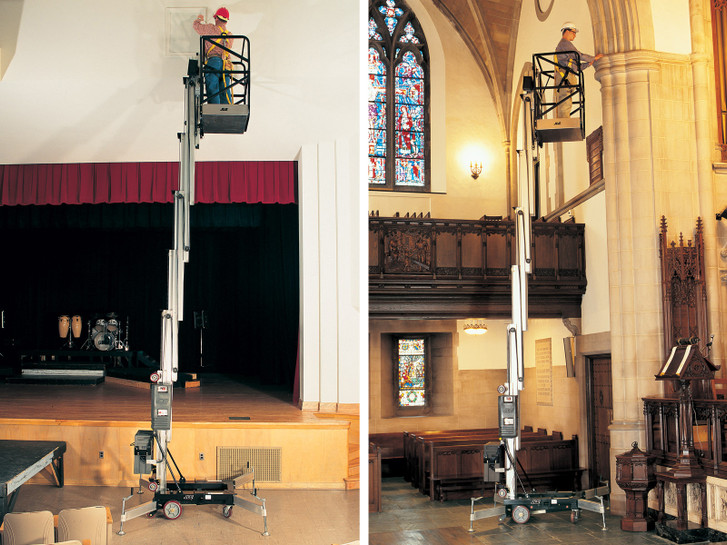 JLG 25AM Push Around Vertical Mast Lift