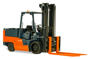 Toyota High-Capacity Electric Cushion Forklift Toyota High-Capacity Electric Cushion Forklift