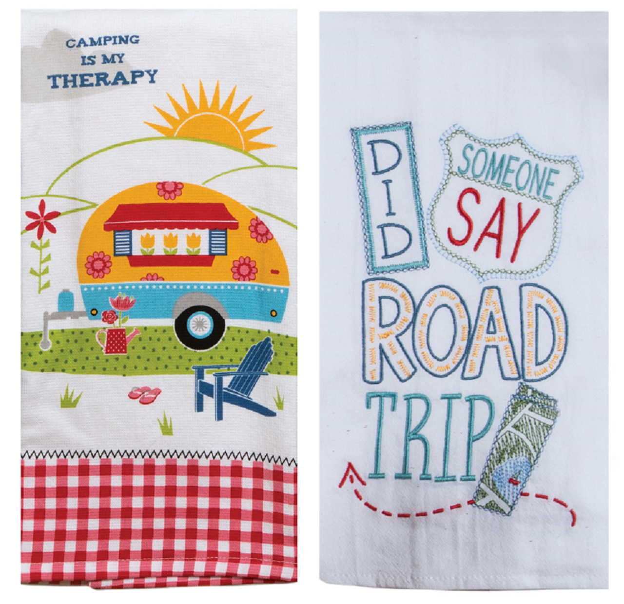 Kay Dee Designs 2 Piece Camping Kitchen Towel Set - Donna's Home Emporium