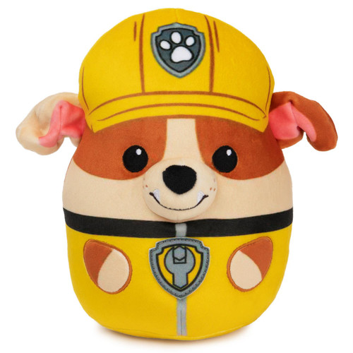GUND Paw Patrol Construction Rubble Bulldog Squish 8 inch Plush