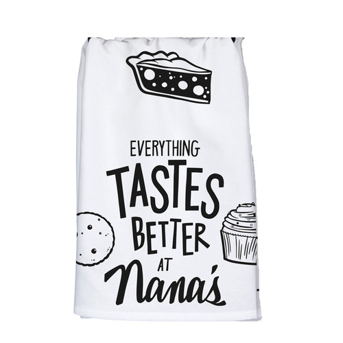 Primitives by Kathy Everything Tastes Better At Nana's Kitchen Towel Primitives by Kathy Everything Tastes Better At Nana's Kitchen Towel