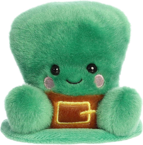 Aurora Adorable Palm Pals Finnigan Leprechaun Hat Stuffed Animal - Green 5 Inches