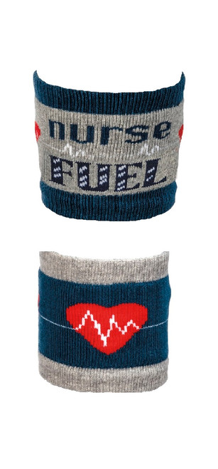 New Nurse Appreciation Coffee Beverage Knit Slipper Sleeves