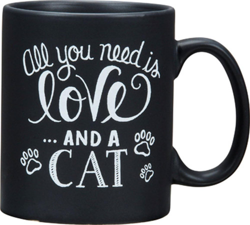 Primitives by Kathy All You Need Is Love And A Cat Mug