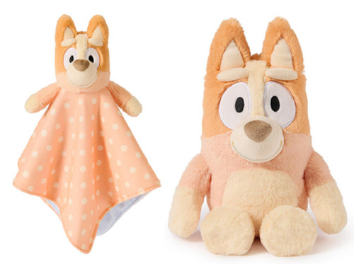 GUND Bluey Bingo 13" Plush Bundle, Lovey and Plush Officially Licensed