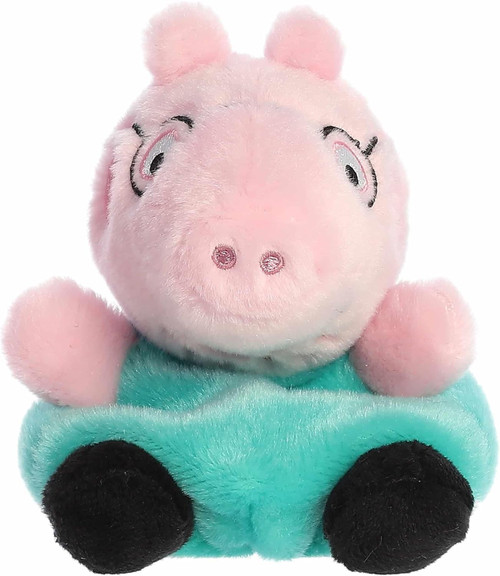 New Aurora® Playful Peppa Pig™ Daddy Pig Palm Pals™ Stuffed Animal - 4 Inches