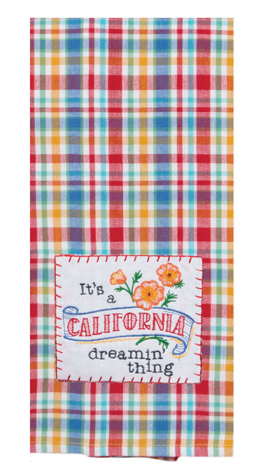 Kay Dee Designs ST Thing California Tea Dish Towel, 18 x 28, Various
