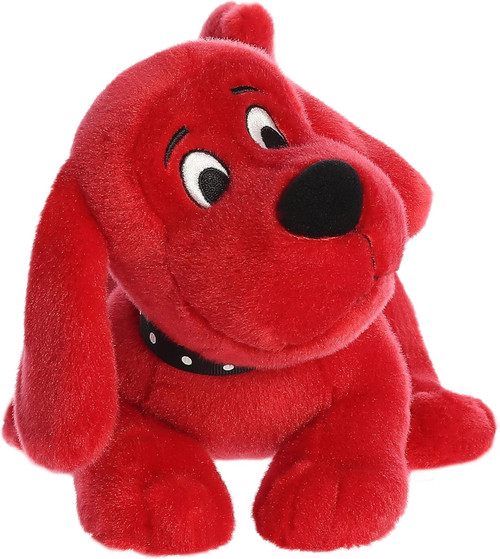 Aurora Playful Clifford Stuffed Animal - Red 8.5 Inches