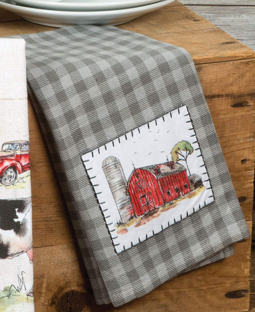 Kay Dee Designs Country Life Tea Dish Towel, 18 x 28, Various