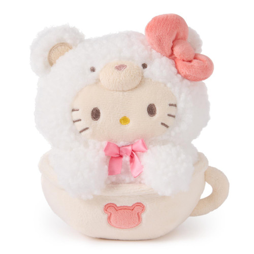GUND Sanrio Official Hello Kitty Café Latte Teddy Bear Plush