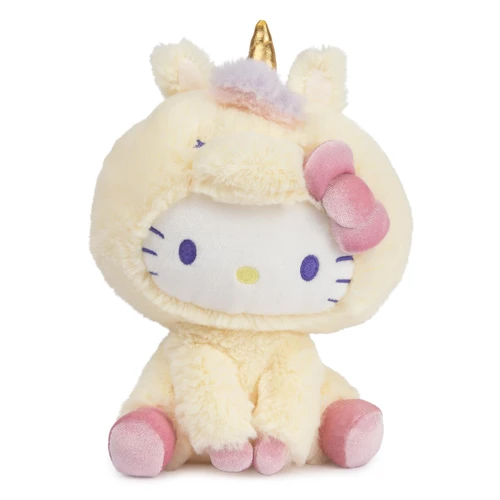 GUND Unicorn Hello Kitty Plush, 6 in