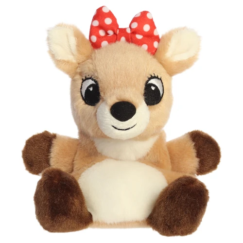New Aurora Rudolph Palm Pals Christmas Clarice Reindeer 5" Plush