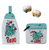 4 Piece Ohio Retro Kitchen Tie Towel, Pocket Mitt and Salt & Pepper Shakers