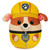 GUND Paw Patrol Construction Rubble Bulldog Squish 8 inch Plush