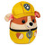 GUND Paw Patrol Construction Rubble Bulldog Squish 8 inch Plush
