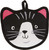 Kay Dee Designs Crazy Cat Pocket Mitt Towel, Black/White