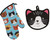 Kay Dee Designs Potholder and Oven Mitt Crazy Cats Bundle