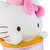 GUND Sanrio Official Hello Kitty Ice Cream Plush Stuffed Animal Licensed