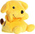 Aurora Playful Spot Palm Pals Spot Stuffed Animal - Yellow 5 Inches
