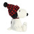 Aurora® Festive Peanuts® Winter Plaid Snoopy Stuffed Animal , 11 Inches
