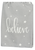 New Set of 2 Gray & Ivory Holiday Flour Sack Kitchen Dish Towels, Believe