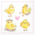 Boston International Easter Chicks Napkins Bundle, Cocktail and Luncheon