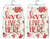 Set of 2 Primitives by Kathy Love Lives Here Dish Towels 28" x 28"