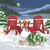 New Snowy Winter Lakeside Holiday Camping Themed 3- Ply Napkins, 20 Count