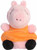 New Aurora Playful Peppa Pig Mummy Palm Pals Stuffed Animal - Pink - 5 Inches