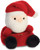 AURORA, 99131, Palm Pals Santa Claus, 5In, Soft Toy, Red & White