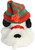 Aurora Festive Peanuts Palm Pals Snoopy Beanie Stuffed Animal - White 5 Inches