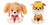 Gund Paw Patrol Plush Bundle of 2, 6 inch Skye and Rubble Officially Licensed