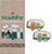 New Happy Camper 3 Piece Kitchen Bundle, Towel with Salt and Pepper Shakers