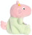 New Aurora Playful Peppa Pig Baby Evie with Bib Palm Pals - Pink 5 Inches