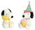 Aurora Peanuts Plush Bundle, Big Hugs Woodstock and Birthday Snoopy