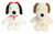 New Aurora Peanuts 2 Piece Floppy Legs Plush Bundle, 8" Belle and 8" Andy