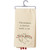 PBK Embroidered Christmas Is Better With A Cat Linen Kitchen Towel
