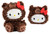 Gund Hello Kitty 10" Plush Bear And Matching Purse Bundle of 2