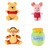 GUND Disney Official Plush Bundle, 8" Winnie the Pooh Playset and 15" Tigger