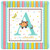 Set of 18 Baby Shower Party A is for Adorable Square Dinner Plates Tableware 10"
