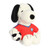 New Aurora Peanuts 2 Pc Game Day Sports Snoopy Plush Set, 8" Soccer  9" Baseball