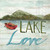Boston International Disposable 3-Ply Lake Love Paper Cocktail Napkins, 20-Count
