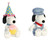 Aurora Peanuts Plush Bundle, Birthday Snoopy and Train Engineer Snoopy